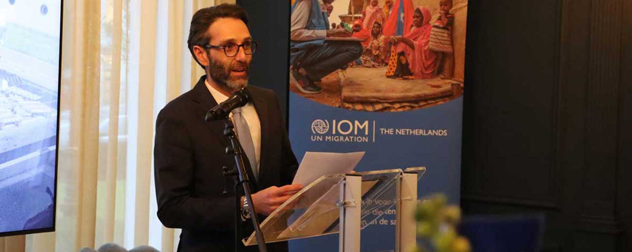 Chief of Mission IOM NL Fabien Sambussy
