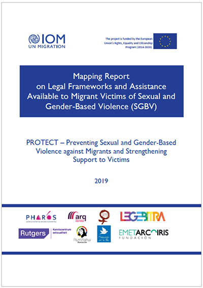 PROTECT project mapping legal framework SGBV 2